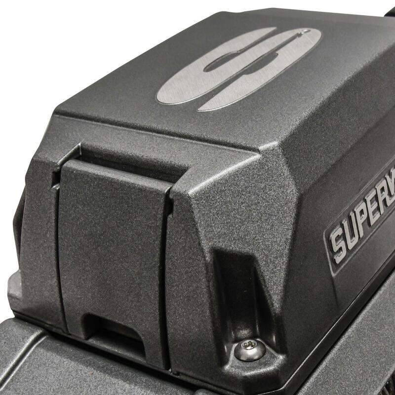 Superwinch 12000 LBS 12 VDC 3/8in x 80ft Synthetic Rope SX 12000SR Winch - Graphite 1712201 1712201 Photo - Close Up