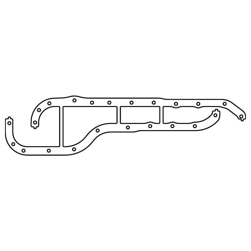 Cometic Gasket Cometic Ford EAO Cosworth YB .060in AFM Oil Pan Gasket - Pan Rails Only C4640 C4640 Photo - Primary