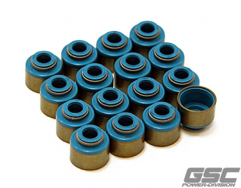 GSC Power Division GSC P-D Ford Mustang 5.0L Coyote Valve Stem Seal w/Integrated Spring Seat - Set of 32 1101 1101 User 1