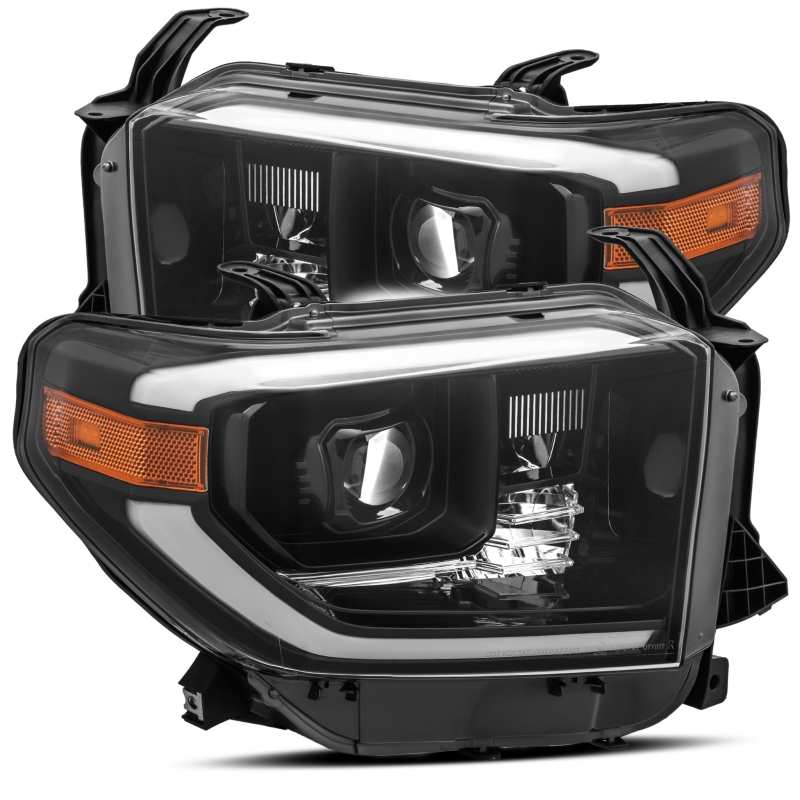 AlphaRex 14-20 Toyota Tundra LUXX LED Proj Headlights Plank Style Alpha Black w/Activ Light/DRL 880804 880804 User 1