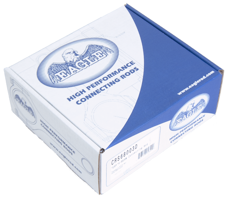 Eagle Chevy Big Block Standard Forged 4340 H-Beam Connecting Rods CRS68003D CRS68003D Photo - in package