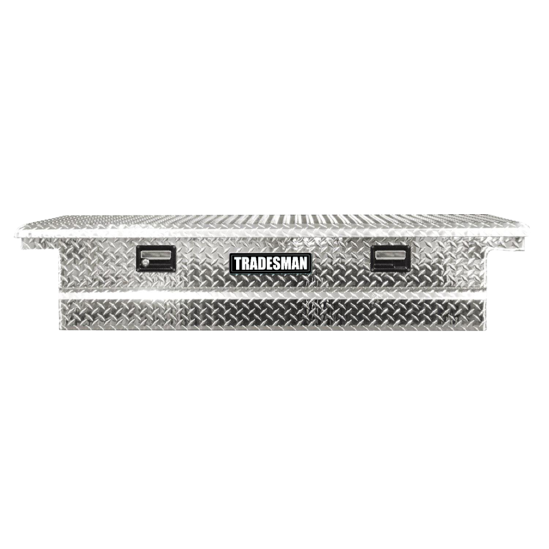 Tradesman Aluminum Single Lid Cross Bed Truck Tool Box (70in.) - Brite 9100LPT 9100LPT User 1