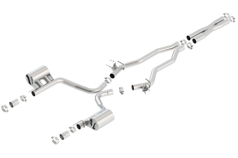 Borla 15-16 Dodge Challenger SRT/Scat Pcak 6.4L V8 ATAK Catback Exhaust 140678 140678 Photo - Primary
