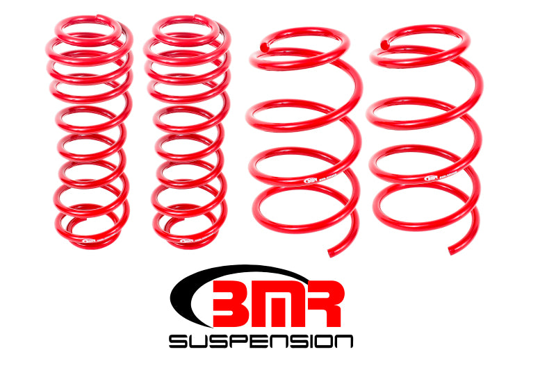 BMR 05-14 S197 Mustang GT Drag Version Lowering Springs (Set Of 4) - Red SP068R SP068R Photo - Primary
