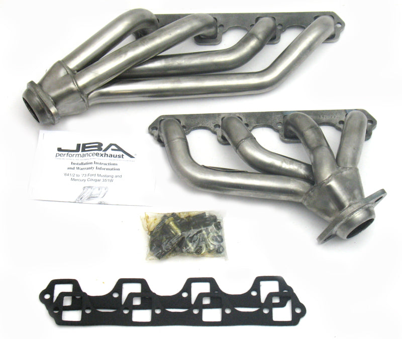 JBA Headers And Perf Exhaust Header Set Ford Mustang 351W 65-73 JBA1653S 1653S Photo - Primary