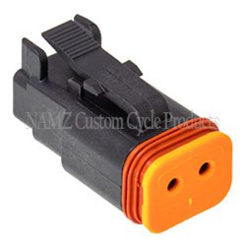 NAMZ 2 Wire Deutsch Plug - Black DP-2B DP-2B Photo - Primary
