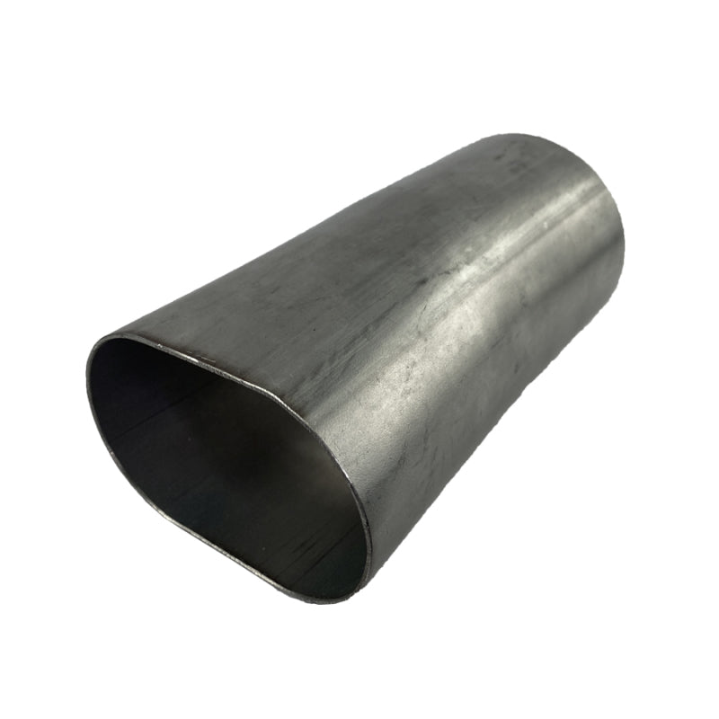 Granatelli Motor Sports Granatelli 3.0in Round to 3.0in Oval Weld In Exhaust Adapter 313531 313531 Photo - Primary