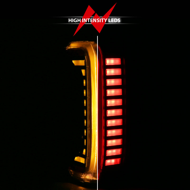 ANZO 22-24 Toyota Tundra Z-Series Full LED Tail Lights Smoke Lens Init/SeqSig- Pair 311455X 311455X User 1