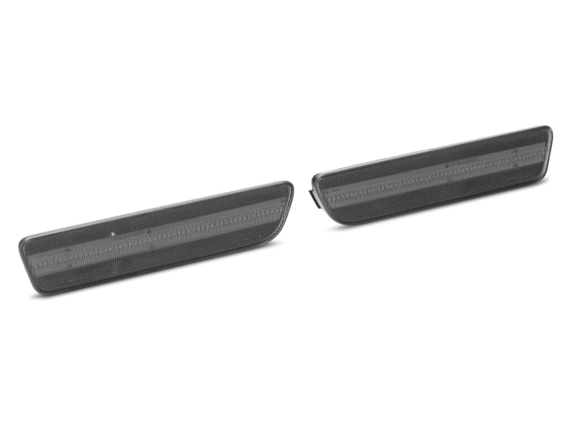 Raxiom 05-09 Ford Mustang Axial Series LED Side Markers (Smoked) 406293 406293 Photo - Close Up