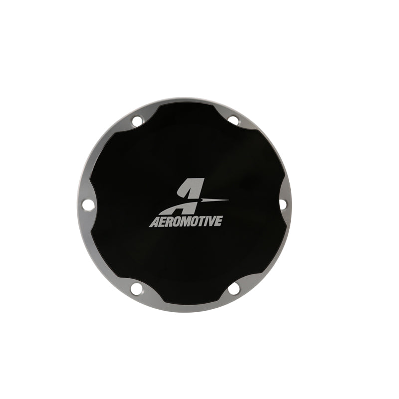 Aeromotive Fillcap - Screw-On - 3in - Flanged - 6-Bolt - Black 18730 18730 Photo - Primary