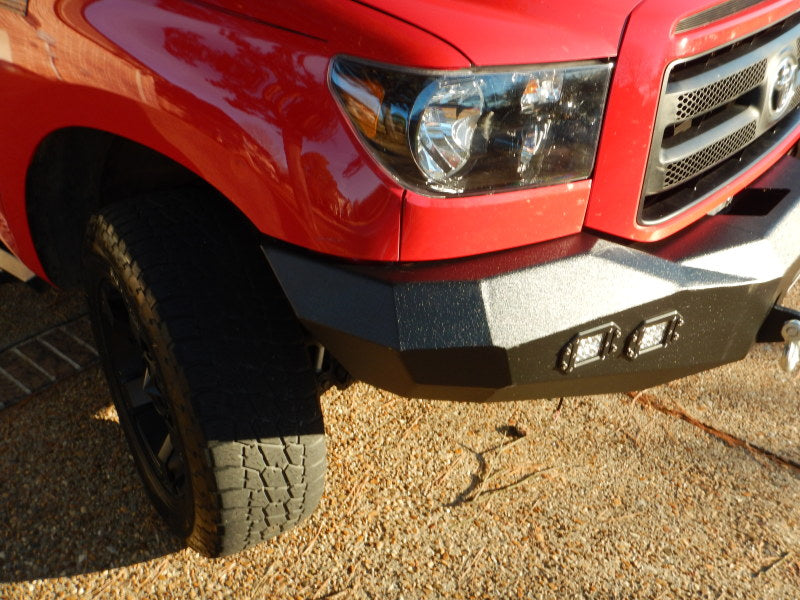 DV8 Offroad 07-13 Toyota Tundra Front Bumper FBTT2-02 FBTT2-02 Photo - Mounted