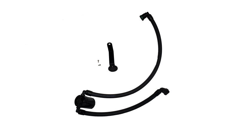 J&L 2024 Ford Mustang 5.0L Oil Separator 3.0 PCV Side - Black Anodized 3091P-B 3091P-B Photo - Primary