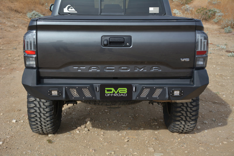 DV8 Offroad 2016+ Toyota Tacoma Rear Bumper RBTT1-03 RBTT1-03 Photo - Mounted
