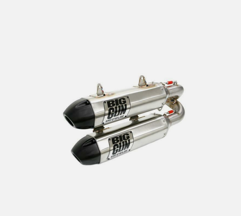 Big Gun 11-14 Polaris RZR XP 900/RZR XP 4 900 EXO Stainless Dual Full Syst Exhaust 14-7853 14-7853 User 1
