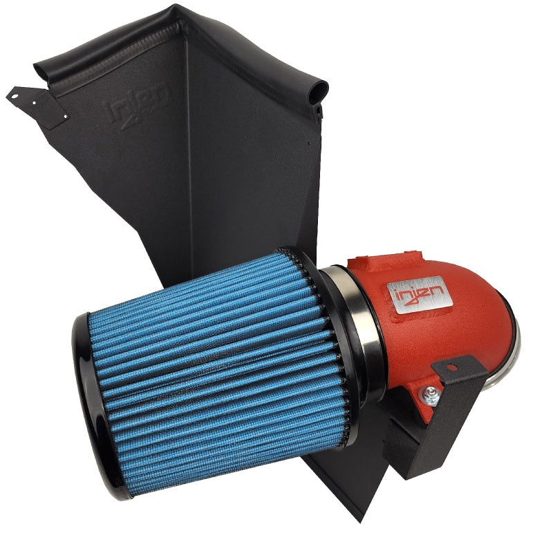 Injen 2020 BMW M340i SP Short Ram Air Intake System Wrinkle Red Finish SP1140WR SP1140WR Photo - Primary