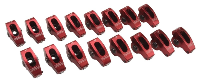 Edelbrock Rocker Arms Roller Bbc 7/16" 1.7:1 Ratio Set Of 16 77790 Photo - Primary