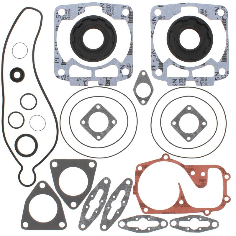 Vertex Pistons Vertex Gaskets 01-06 Polaris 600 Classic Complete Gasket Kit w/ Oil Seals 711251 711251 Photo - Primary