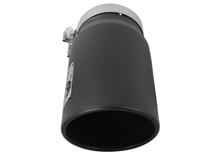 aFe MACH Force-Xp 5in 409 Stainless Steel Exhaust Tip: 5" In x 6" Out x 12 49T50601-B12 Photo - Unmounted