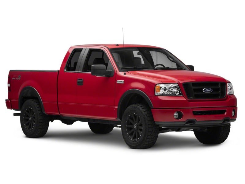 Raxiom 04-08 Ford F-150 Dual LED Halo Projector Headlights- Chrome Housing (Clear Lens) T542850 T542850 Photo - Close Up