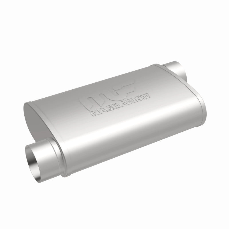 Magnaflow Muffler Mag 3in 409SS 14X4X9 3 O/O 11239 11239 360 Degree Image Set