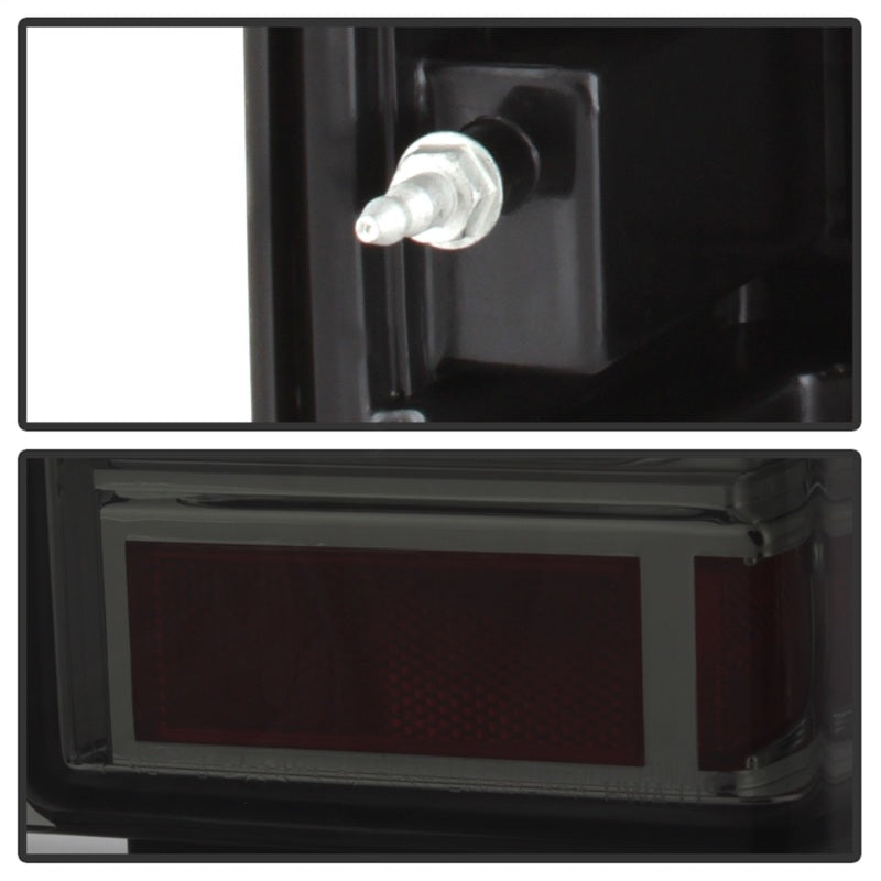 SPYDER Xtune Hummer H3 06-09 ( Non H3T ) LED Tail Lights Smoke ALT-ON-HH306-LED-SM 5013064 5013064 Photo - Unmounted
