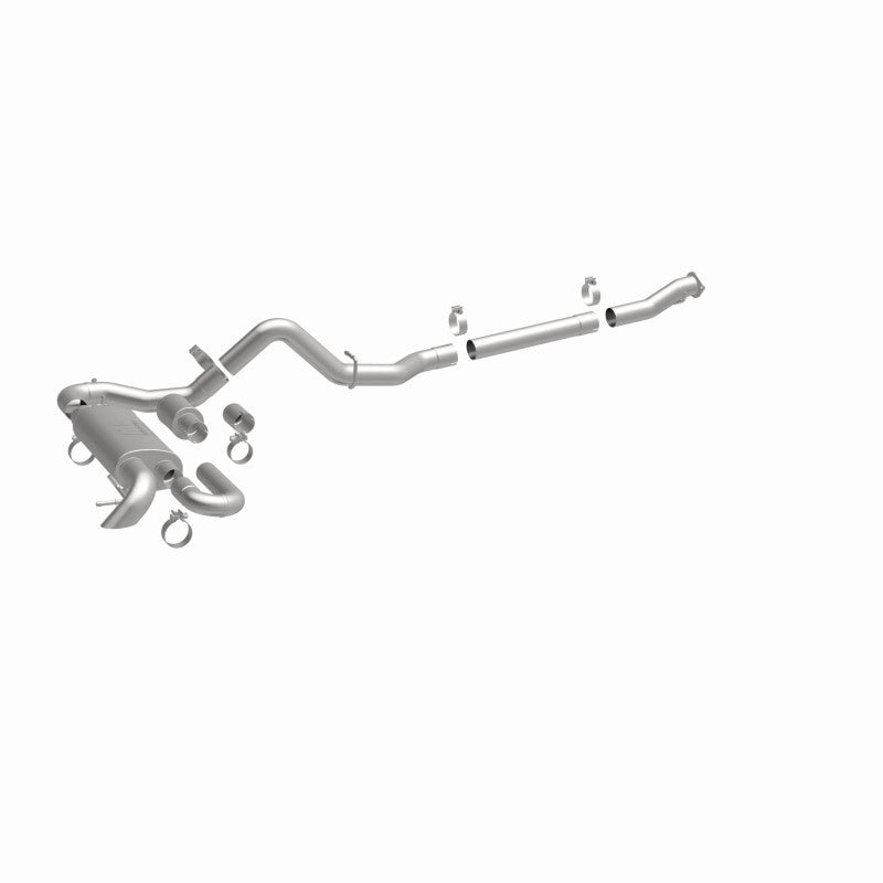 MagnaFlow 2021 Ford Bronco Overland Series Cat-Back Exhaust w/ Single Straight Driver Exit- No Tip 19559 19559 360 Degree Image Set
