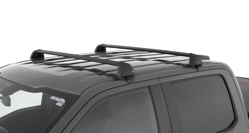 Rhino-Rack 04-08 Ford F150 Supercrew Vortex ROC25 Flush 2 Bar Roof Rack - Black RV0648B RV0648B Photo - Primary