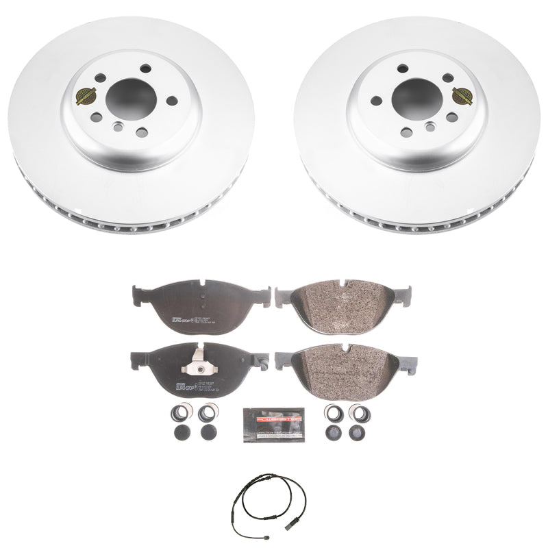 Power Stop 10-15 BMW 550i GT Front Euro-Stop Brake Kit ESK6414 ESK6414 Photo - Primary