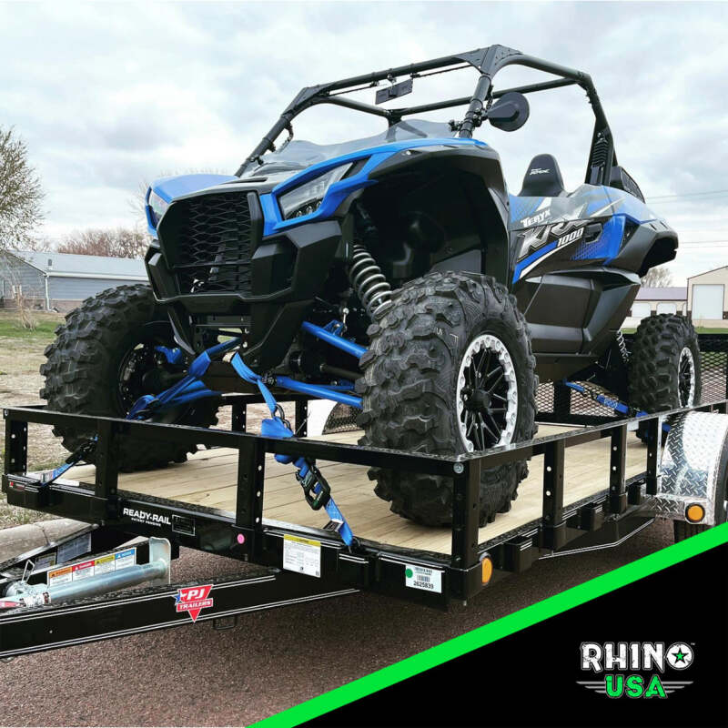 Rhino USA Heavy Duty Ratchet Tie-Downs 2-Pack (Red) 1.6In X 8Ft HDKIT-2PK-RED HDKIT-2PK-RED User 5