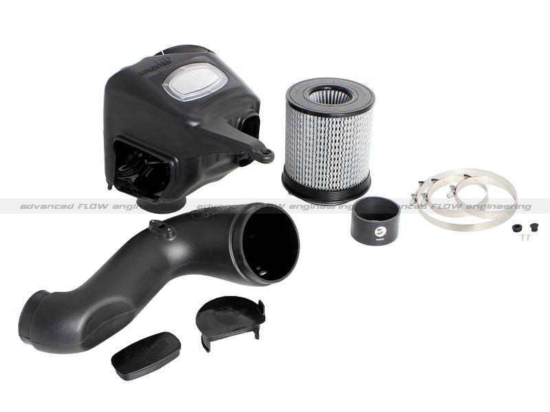 aFe Momentum HD Pro DRY S Cold Air Intake System - Dodge RAM Diesel Trucks 51-72003 Photo - Unmounted