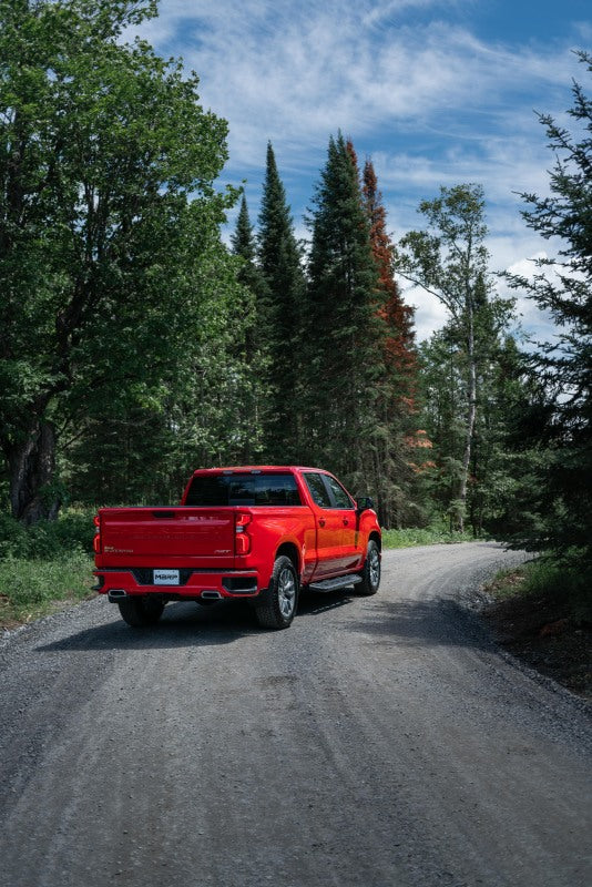 MBRP 19-Up Chevy Silverado 1500 6.2L 2.5in Catback Dual Rear Exit Aluminized S5065AL S5065AL Photo - lifestyle view