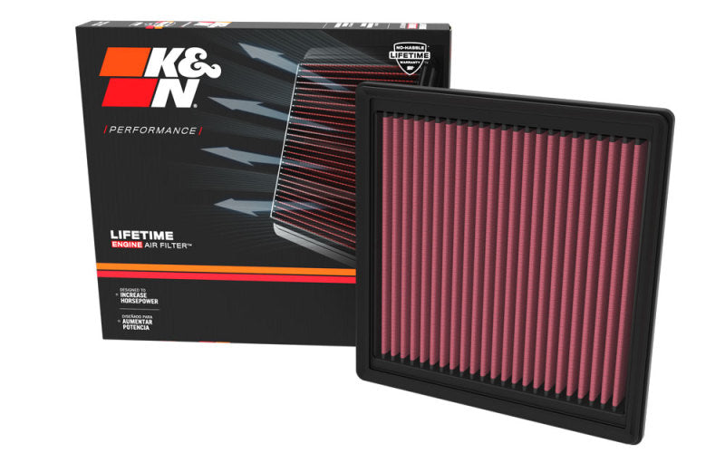 K&N Engineering K&N 22-23 Toyota Land Cruiser 3.5L V6/4.0L V8 Replacement Drop In Air Filter 33-3178 33-3178 Photo - out of package