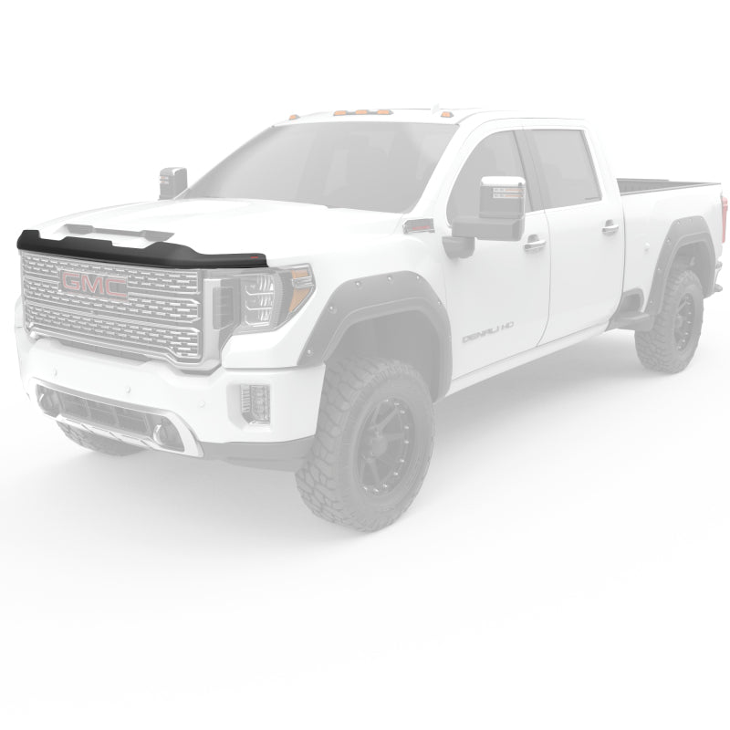 EGR 20+ GMC Sierra  Superguard Hood Shield - Dark Smoke 301951 301951 Photo - Close Up