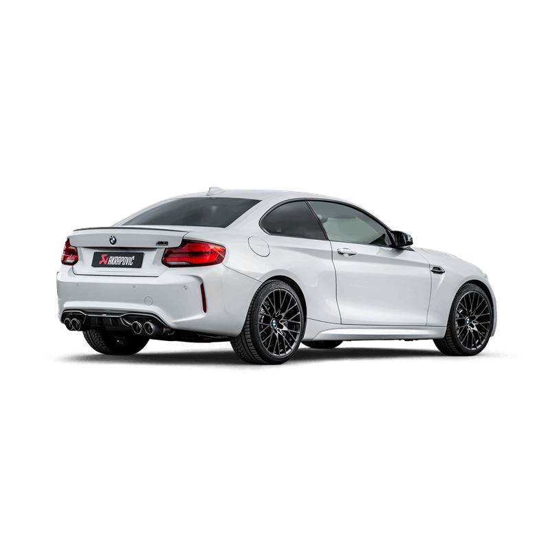 Akrapovic 2018+ BMW M2 Competition/M2 CS (F87N) Slip-On Line (Titanium) w/Carbon Fiber Tips S-BM/T/3H S-BM/T/3H Photo - Primary