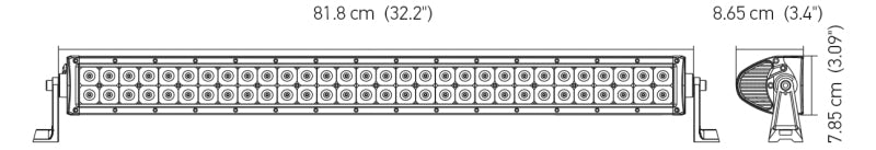 Hella Auxiliary Lights Led HVF 357208201 Technical Drawing