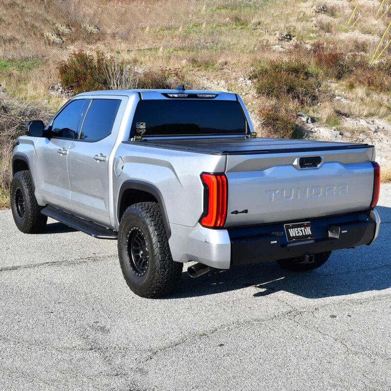 Westin 22-24 Toyota Tundra Pro-Series Rear Bumper - Textured Black 58-421185 58-421185 Photo - Mounted