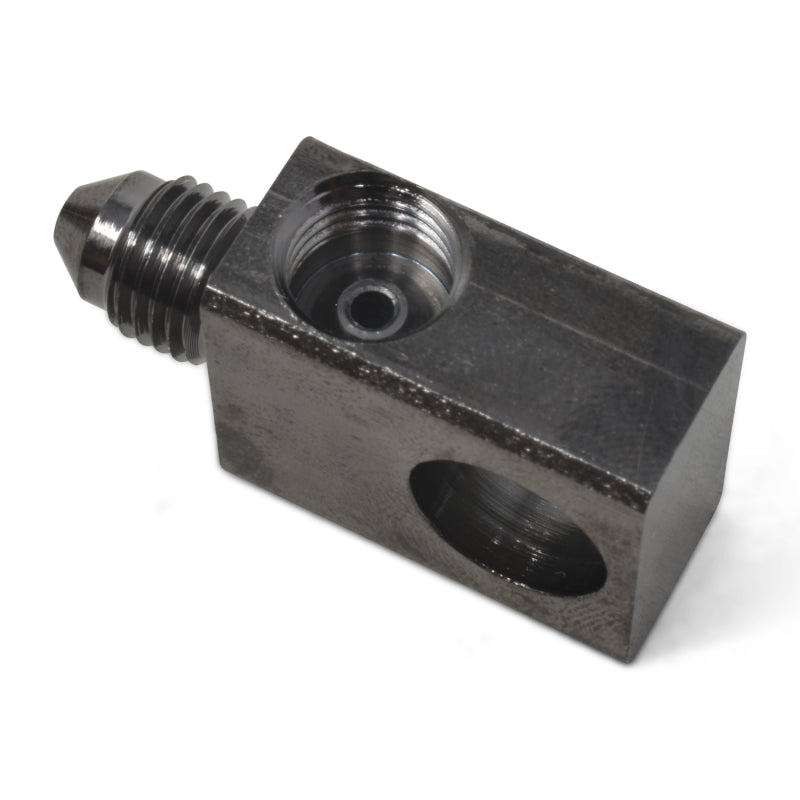 Russell Performance -3 AN SAE Brake Adapter Fitting (Black) 640503 640503 Photo - out of package