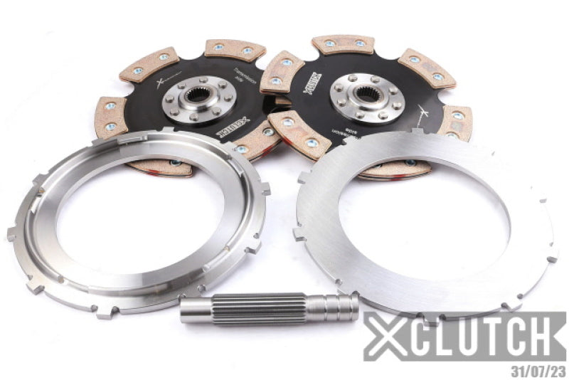 XCLUTCH Ford 9in Twin Solid Ceramic Multi-Disc Service Pack XMS-230-FD05-2E-XC XMS-230-FD05-2E-XC Photo - Primary