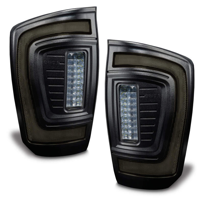 ORACLE Lighting 16-23 Gen 3 Toyota Tacoma Black Series Flush Style LED Tail Lights 5911-504-T 5911-504-T Photo - out of package