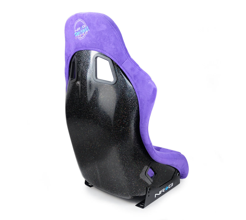 NRG FRP Bucket Seat PRISMA Edition w/ Pearlized Back Purple Alcantara - Medium FRP-303PP-PRISMA FRP-303PP-PRISMA Photo - Primary