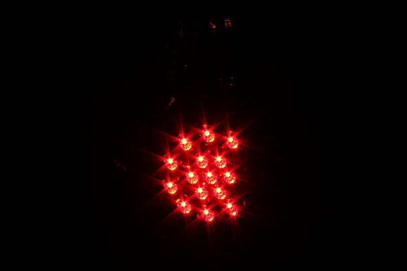 Anzo 2005-2015 Toyota Tacoma LED Taillights Black 311042 Photo - Mounted