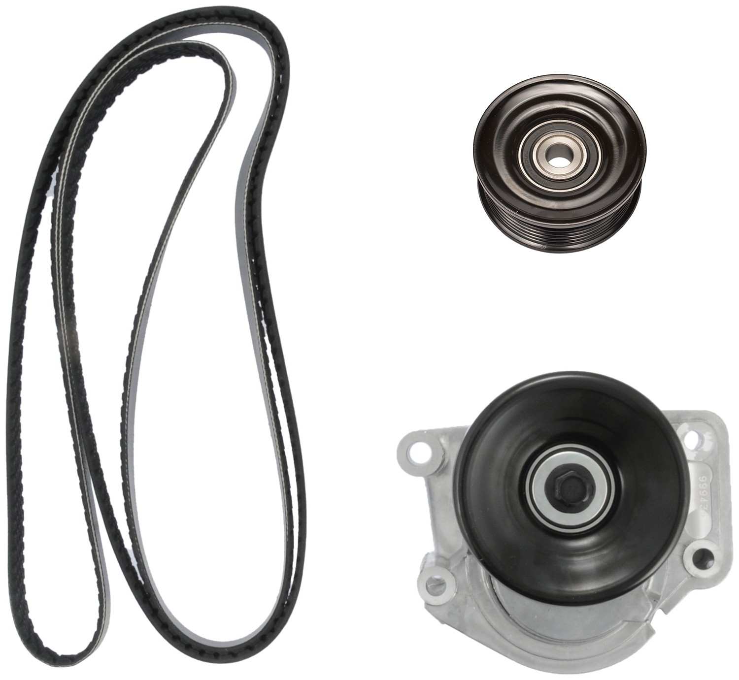 Continental Accessory Drive Belt Kit top view frsport K49241A