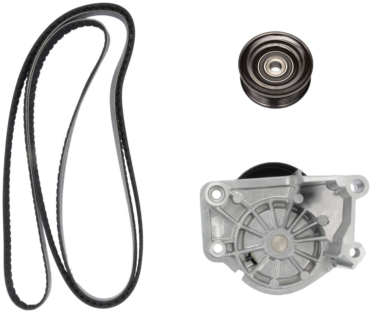 Continental Accessory Drive Belt Kit top view frsport K49241A