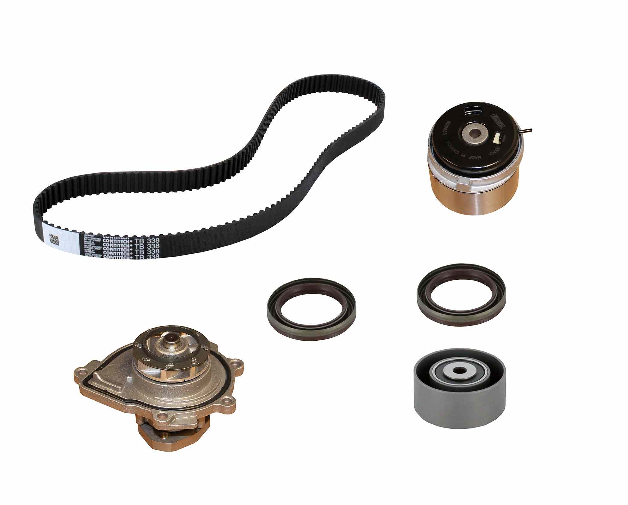 Continental Engine Timing Belt Kit with Water Pump PP338LK1