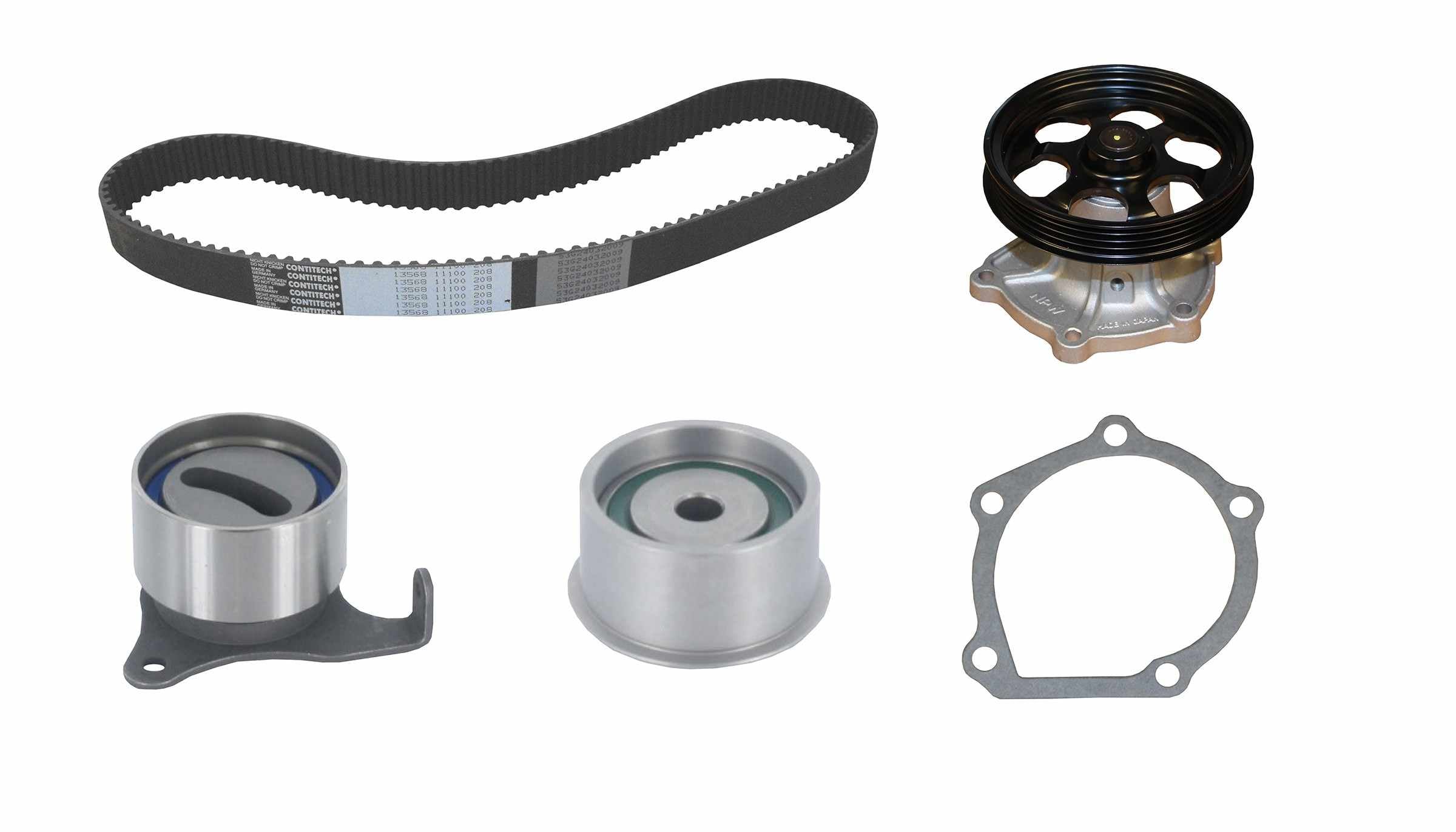 Continental Engine Timing Belt Kit with Water Pump TB208LK1