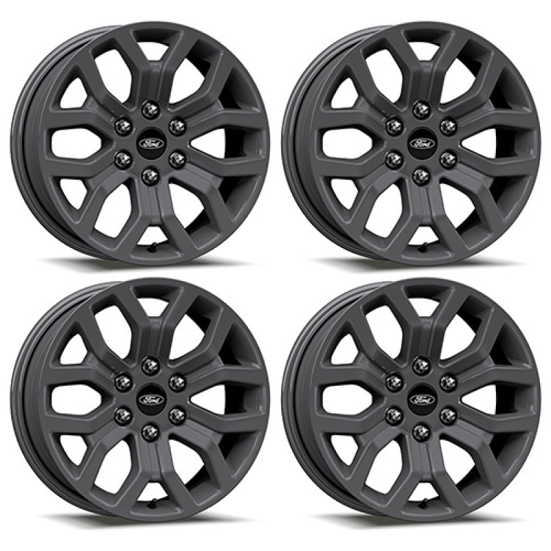 Ford Racing 15-22 F-150 18x7.5in Matte Gray Wheel Kit M-1007K-1875G M-1007K-1875G User 1