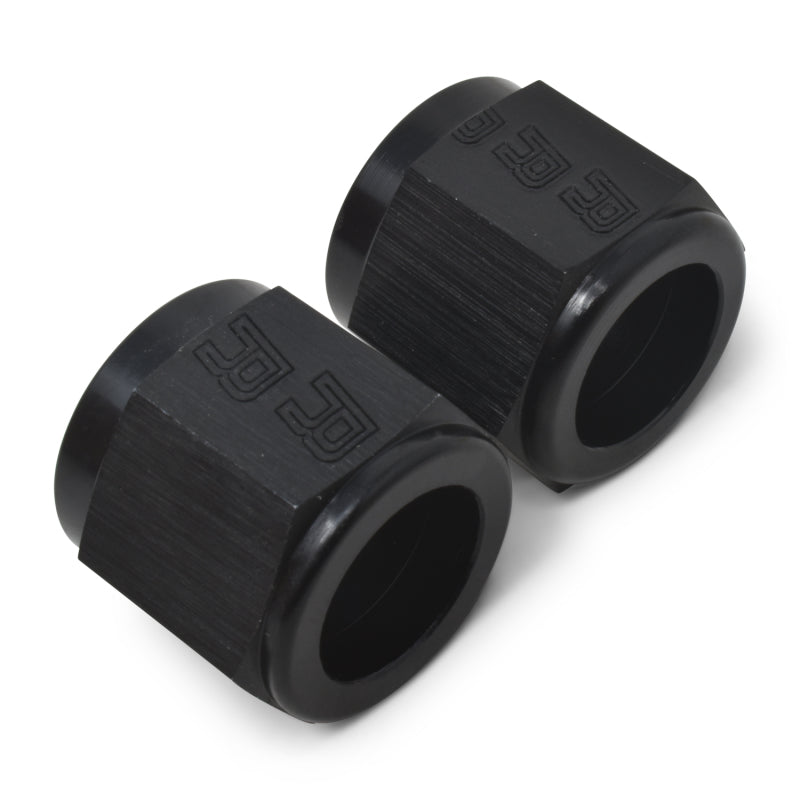 Russell -8 AN Tube Nut Adapters (Black Finish) 660585 Photo - out of package
