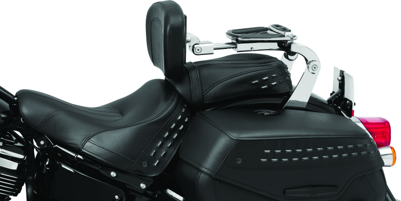 Kuryakyn Fixed Mounts Mp Backrest-Chr 7080 7080 User 1