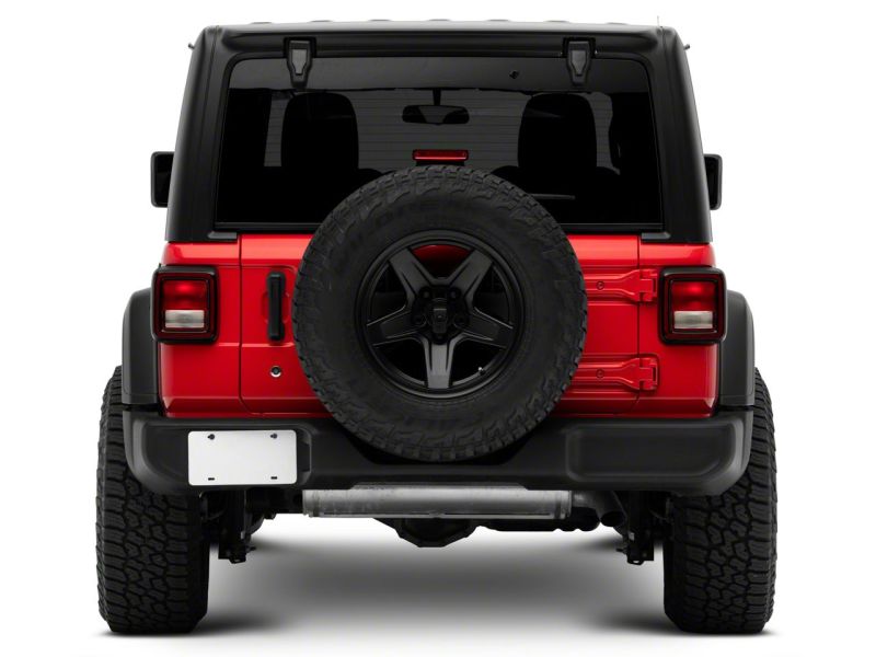 Raxiom 18-23 Jeep Wrangler JL Axial Series Rear Window Glass Hinge LED Lights J155993-JL J155993-JL Photo - Close Up