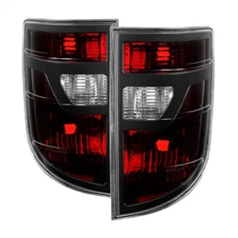 SPYDER Xtune Honda Ridgeline Pickup 06-08 OEM Style Tail Lights Red Smoked ALT-JH-HRID06-OE-RSM 9033193 9033193 Photo - Primary